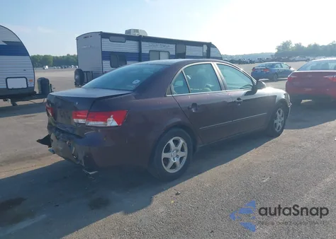 2006 Hyundai Sonata Gls V6/Lx V6 from USA, damaged, VIN 5NPEU46F86H088434
